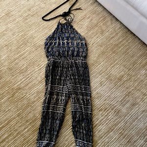 Beautiful beaded print Zara jumpsuit